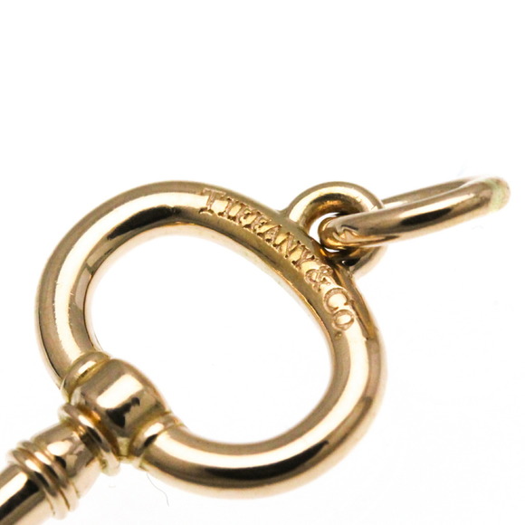 Tiffany Pink GOval Key Necklace